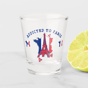 Moderne TOEGEVOEGD AAN PARIS-monogram Shot Glas