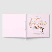 Moderne Toekomstige Bruids Bruiloftfeest Gastenboek (Volledig)