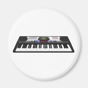 Moderne toetsenbordsynthese: 3D-model: Magneet