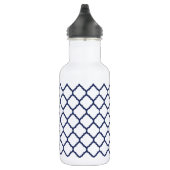 Moderne trends Quatrefoil Waterfles (Rechts)
