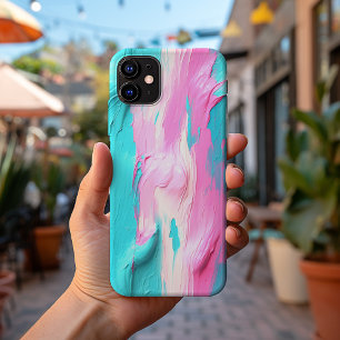 Moderne Trendy 3D Olieverf Pastel No. 1031 iPhone 13 Pro Max Hoesje
