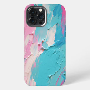 Moderne Trendy 3D Olieverf Pastel Nr. 1030 iPhone 13 Pro Max Hoesje
