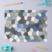 Moderne trendy aardetone patroon tissuepapier (Craft)