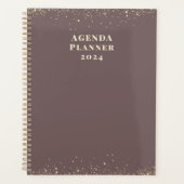Moderne Trendy Agenda Planner 2024 (Voorkant)