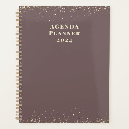 Moderne Trendy Agenda Planner 2024 (Voorkant)
