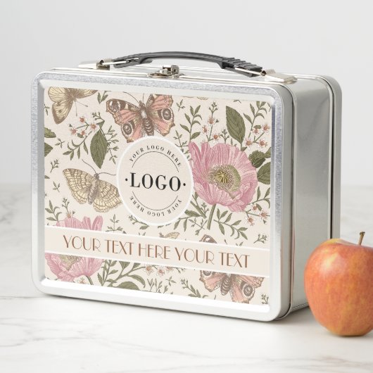 Moderne Trendy Bloemen Botanische Bloemige Monogra (In situ)