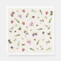 Moderne Trendy Bosbloemen Insecten