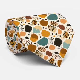 Moderne Trendy Cheetah Leopard Dierenprint Stropdas