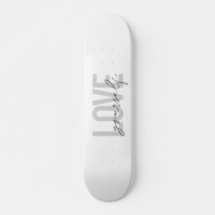 Moderne, trendy, eenvoudige, stedelijke ontwerplie skateboard