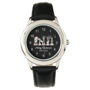 Moderne trendy gepersonaliseerde schaakstukken Ker Horloge