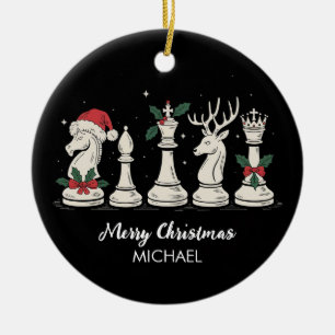 Moderne Trendy Gepersonaliseerde Schaakstukken Ker Keramisch Ornament