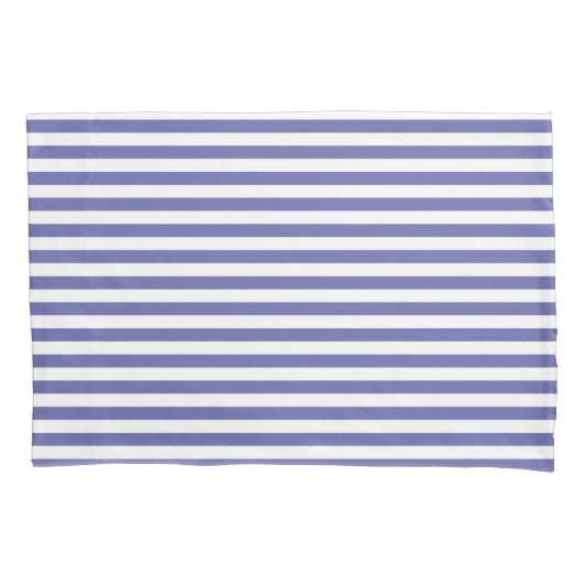 Moderne trendy gestreepte kussensloop (Voorkant)