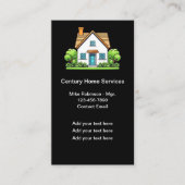 Moderne Trendy Home Services Visitekaartjes (Voorkant)