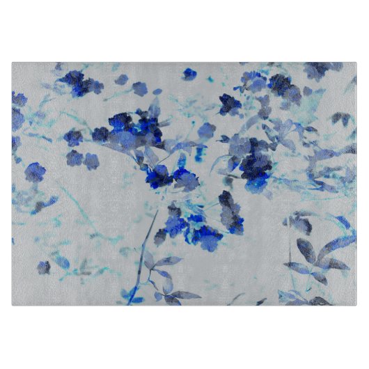 Moderne, trendy kunst van het bloempatroon snijplank (Voorkant)