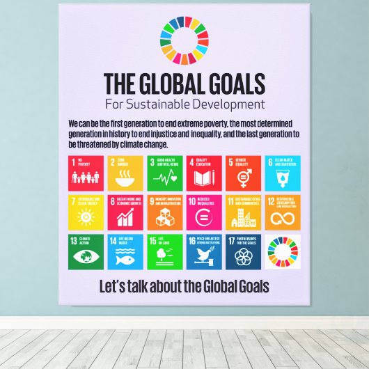 Moderne trendy muurkunst exclusieve luxe canvas afdruk (Insitu (Houten vloer))