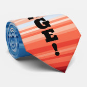 Moderne Trendy Verjaardagsvakantie Cadeau Klimaat Stropdas (Opgerold)