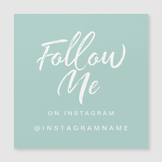 Moderne trendy violette sociale media volgen me ma (Voorkant)