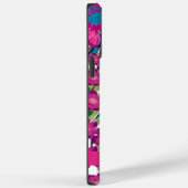Moderne trendy waterverf bloemenroze Case-Mate iPhone case (Achterkant / Rechts)