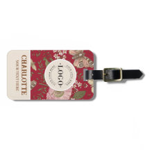 Moderne Trendy Wilde Bloem Botanische Bloemige Mon