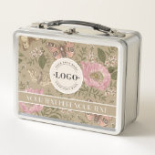 Moderne Trendy Wildflower Botanische Bloemen Monog (Voorkant)