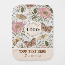 Moderne Trendy Wildflower Botanische Bloemen Monog