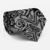 Moderne tribalisme legance print stropdas (Opgerold)