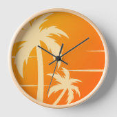 Moderne Tropische Palmboom Custom Kleur (Voorkant)