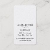 Moderne tropische Visitekaartjes (Achterkant)