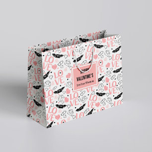 Moderne Trouw Hart Schets Persoonlijke Cadeautas