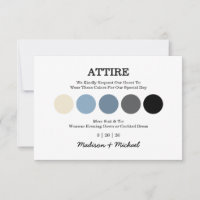 Moderne Trouwkleding Dresscode Bijlage Kaart