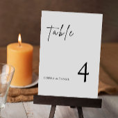 Moderne Trouwtafel Kaarten Sjabloon