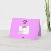 Moderne Tu B'Av ט״ו באב kaart (Achterkant)