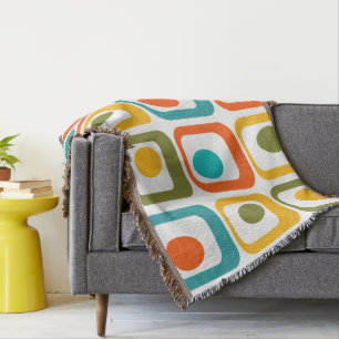 Moderne tussenliggende rechthoeken deken