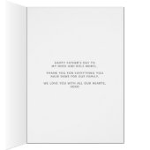 Moderne Typografie Aangepaste foto-Vaderdag (Binnen (Rechts))