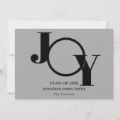 Moderne Typografie Aankondiging Afstuderen foto's (Voorkant)