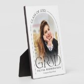 Moderne typografie Afstuderen Fotoboog Fotoplaat (Zijkant)