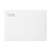 Moderne Typografie Bruiloft Save the Date (Voorkant)