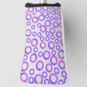 Moderne typografie Elegant script Golfheadcover (Draai 90)