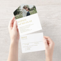 Moderne typografie en handschrift foto bruiloft