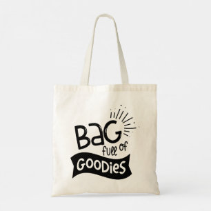 Moderne typografie grappige citaten tote bag