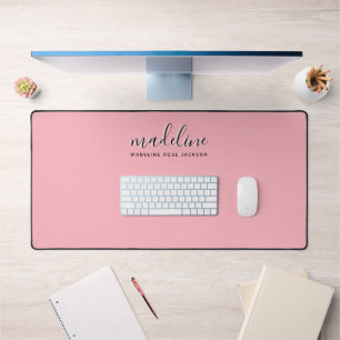 Moderne typografie grijs monogram bureaumat