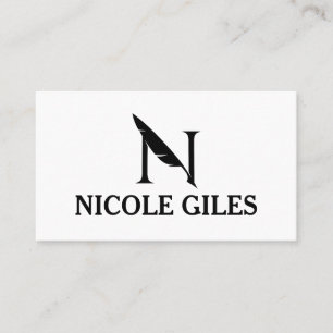moderne typografie notariskantoren visitekaartjes