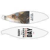 Moderne Typografie Papa Happy Father Day Foto Basketbal (Panelen)