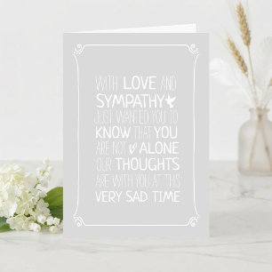Moderne typografie sympathie kaart