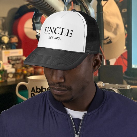 Moderne Typografie UNCLE Ingevestigd Trucker Pet