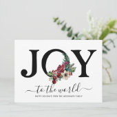 Moderne typografie van Joy Bloemstuk (Staand voorkant)