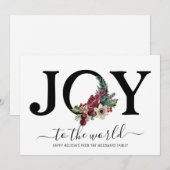 Moderne typografie van Joy Bloemstuk (Voorkant / Achterkant)