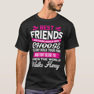 Moderne typografie voor beste vriend t-shirt