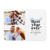 Moderne typografie vreemdste jaar ooit magneet (Horizontaal)