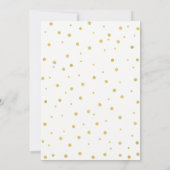 Moderne Typografie Wedding Rehearsal Dinner Kaart (Achterkant)